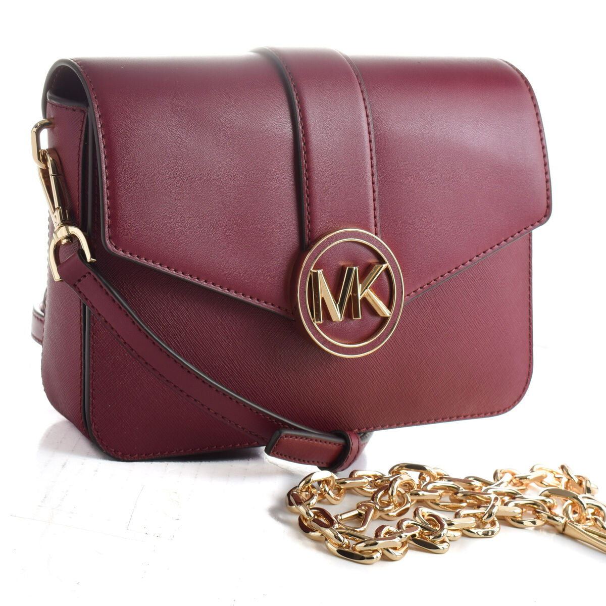 Women's Handbag Michael Kors 35S2GNML2L-MULBERRY Maroon 23 x 17 x 6 cm