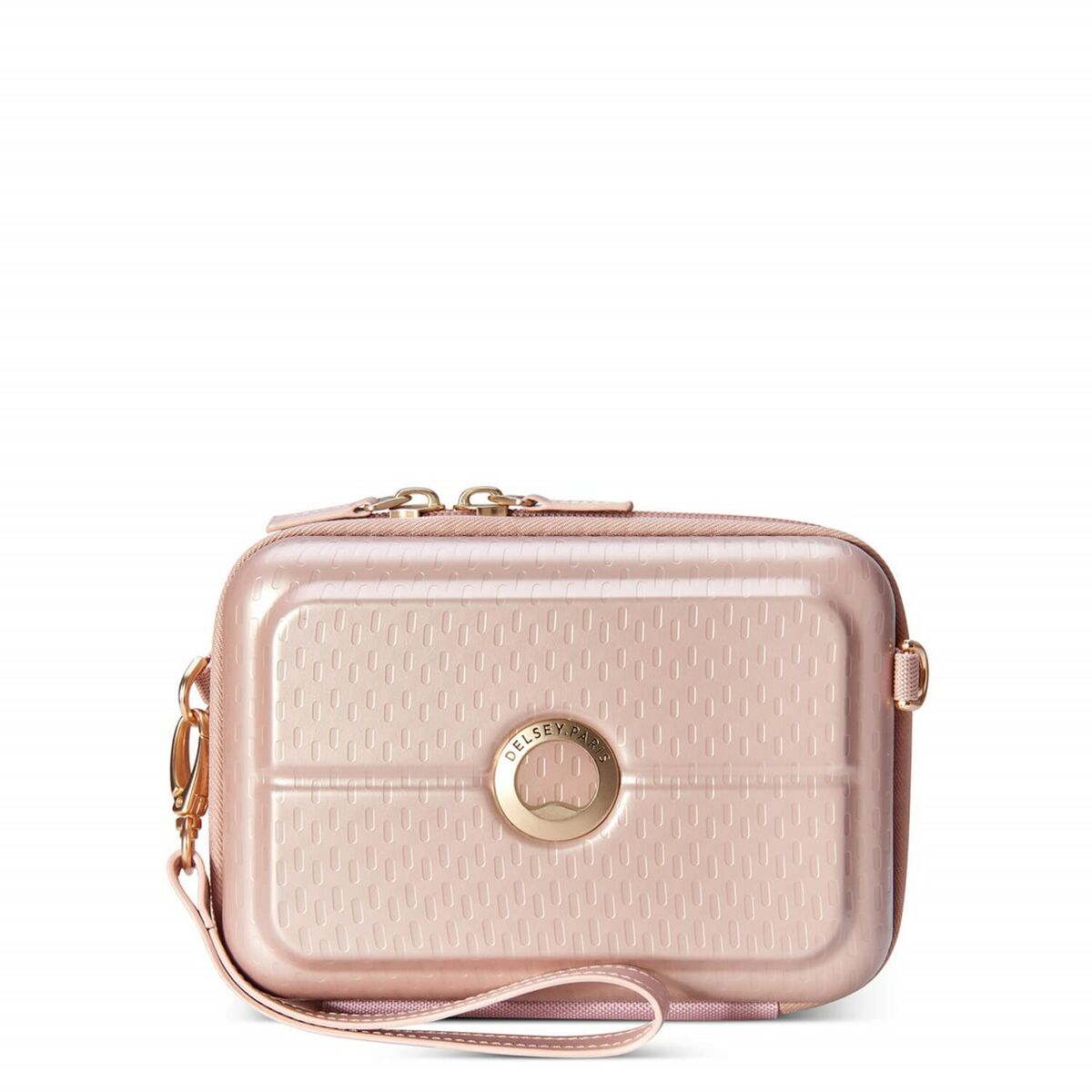 Shoulder Bag Delsey Turenne Pink Monochrome 12,5 x 6,5 x 18 cm