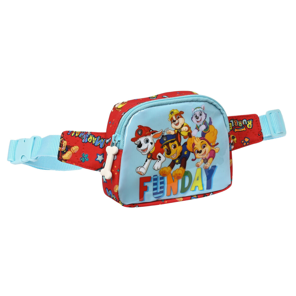 Belt Pouch The Paw Patrol Funday 14 x 11 x 4 cm Red Light Blue