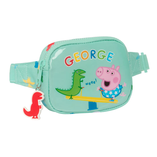 Belt Pouch Peppa Pig George Mint 14 x 11 x 4 cm