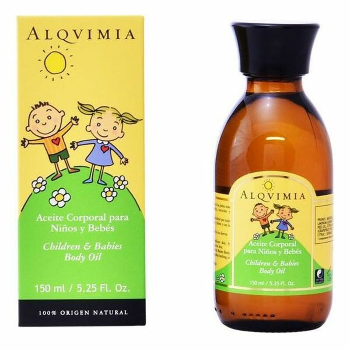 Body Oil for Children and Babies Alqvimia 150 ml