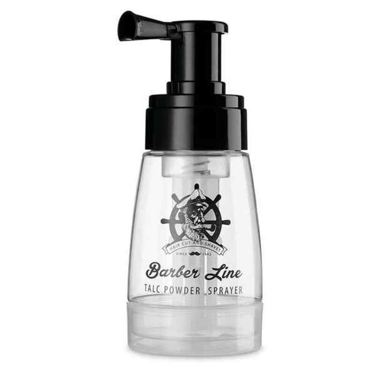 Atomiser Bottle Eurostil Barber Line Talcum Powder (180 ml)