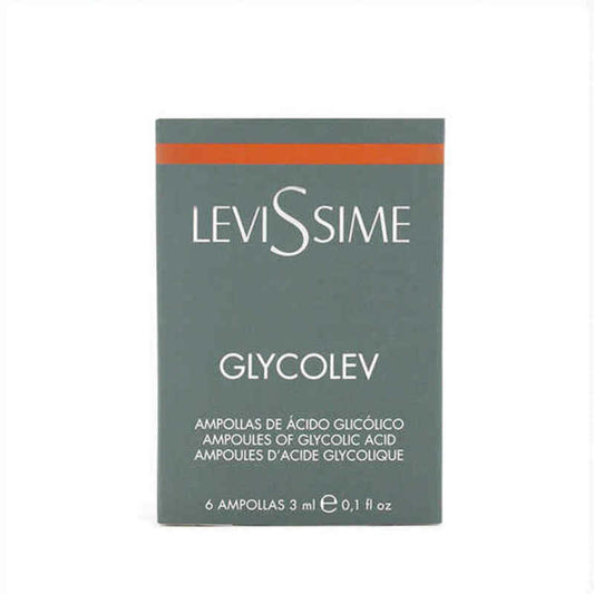 Body Cream Levissime Ampollas Glycolev (6 x 3 ml)