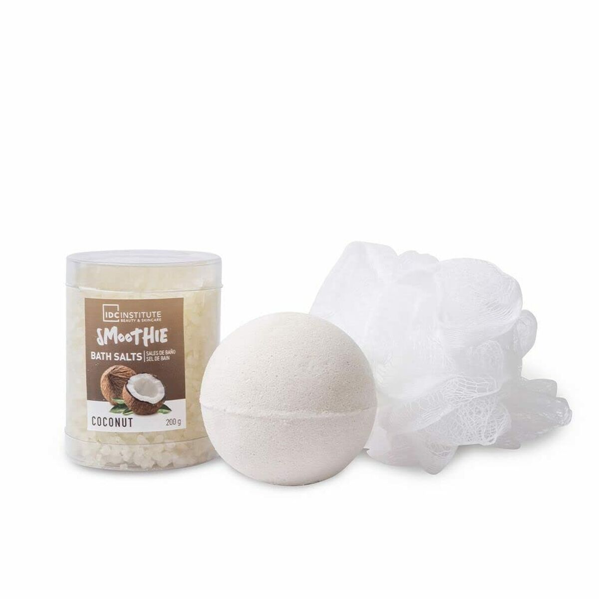 Bath Set IDC Institute Smoothie Coconut 3 Pieces