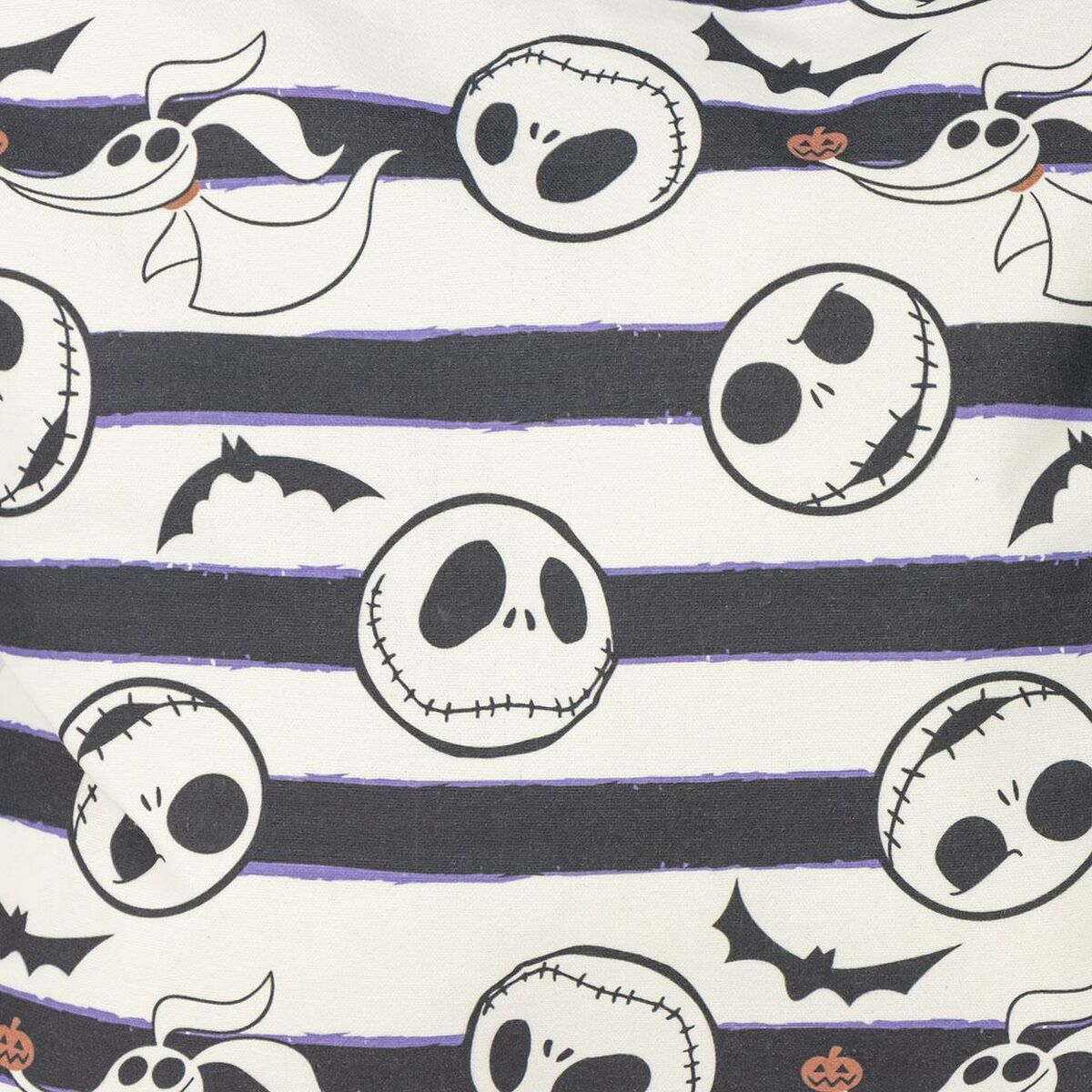 Shopping Bag The Nightmare Before Christmas Black 36 x 39 x 0,4 cm