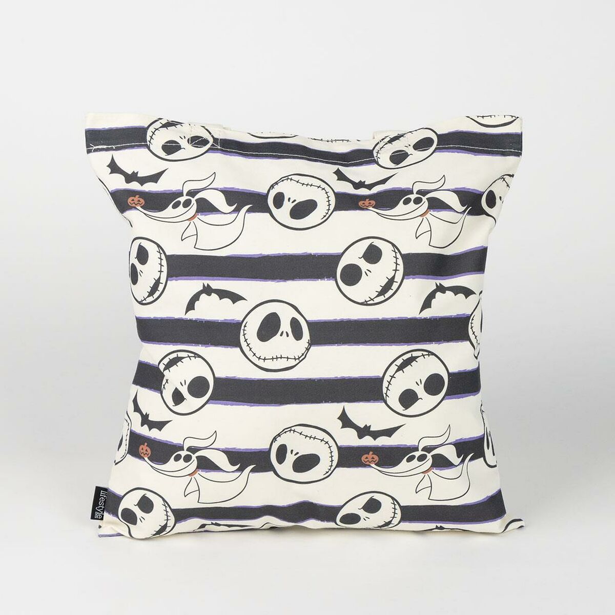 Shopping Bag The Nightmare Before Christmas Black 36 x 39 x 0,4 cm