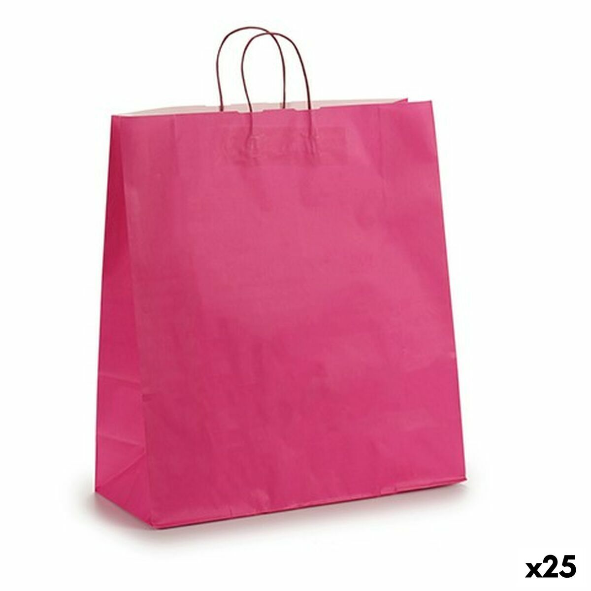 Paper Bag Pink 16 x 57,5 x 46 cm (25 Units)